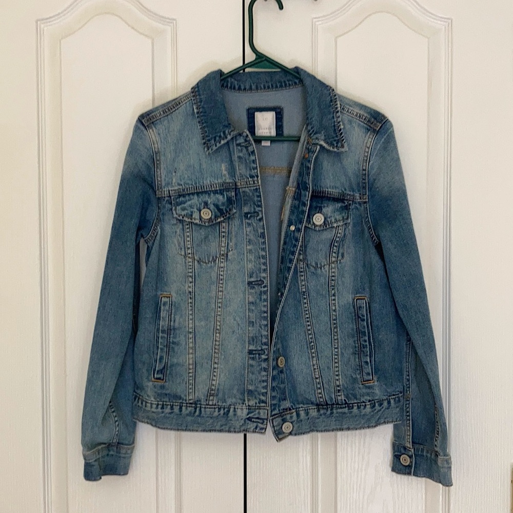 Lauren Conrad Blue Jean Jacket